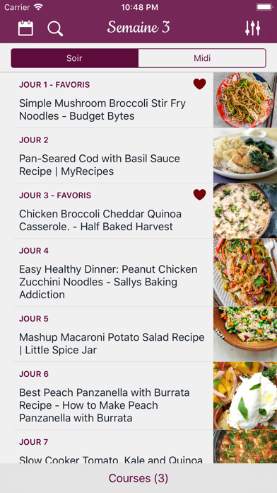 Screenshot #1 pour Weekly Chefs