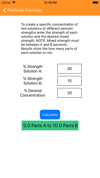Pesticide Formulas screenshot-4