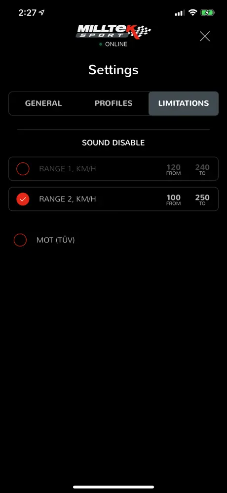 Milltek Sport Active Sound