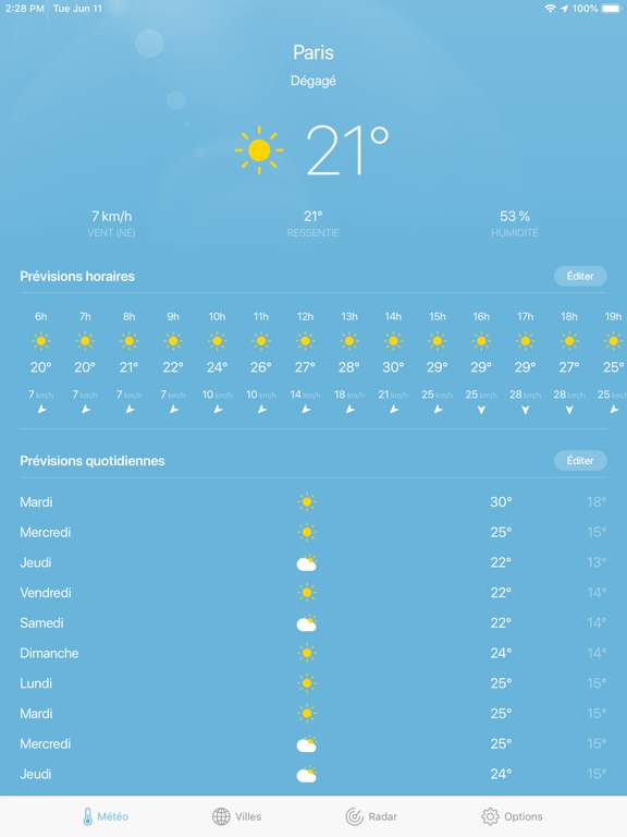 Screenshot #4 pour Météo Pro ·