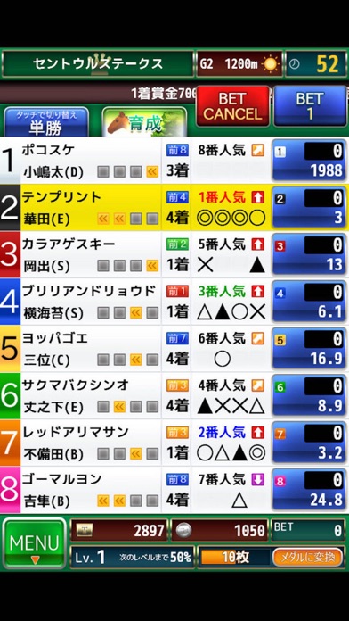 競馬メダルゲーム『ダービーウィナー』Derby Winnerのおすすめ画像3