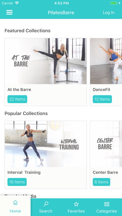 Pilates Barre On Demand