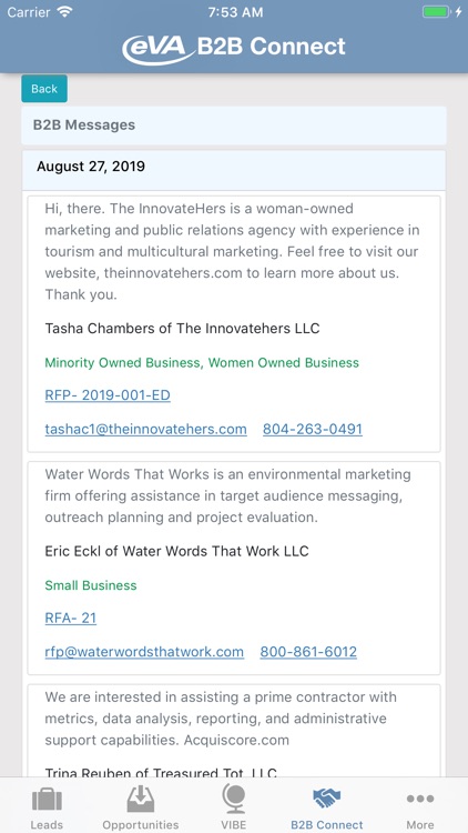 eVA Mobile 4 Business