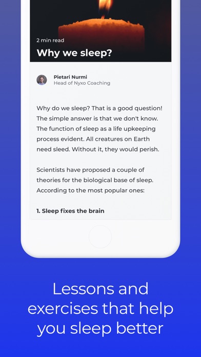 Nyxo: Sleep coaching screenshot 4