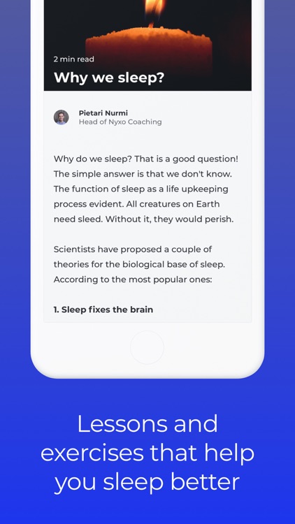 Nyxo: Sleep coaching screenshot-3