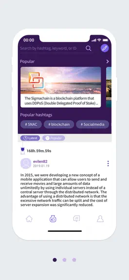 Game screenshot SNAC - Blockchain Social Media mod apk
