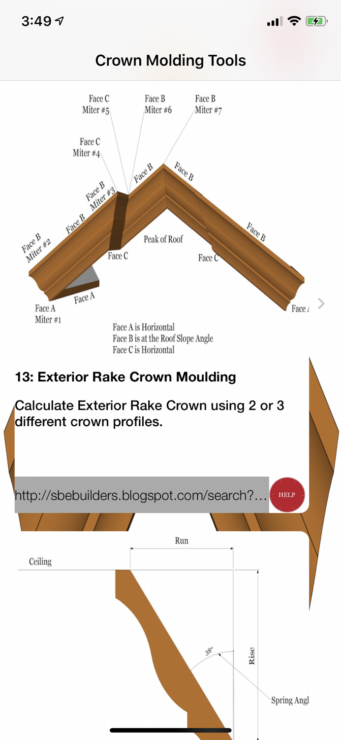 Crown Molding Tools