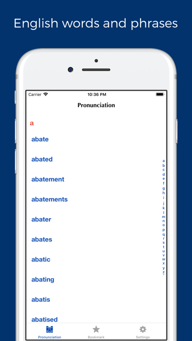 Audio Pronunciation Dictionary Screenshot