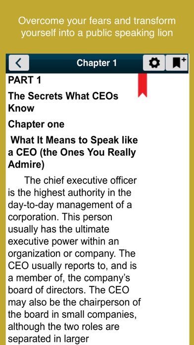 Speak Like a CEO (McGraw Hill) Screenshot