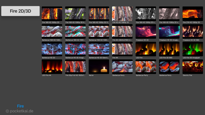 Screenshot #1 pour TV Fire 2D/3D