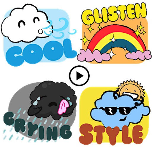 Animated Cute Weather Emoji icon