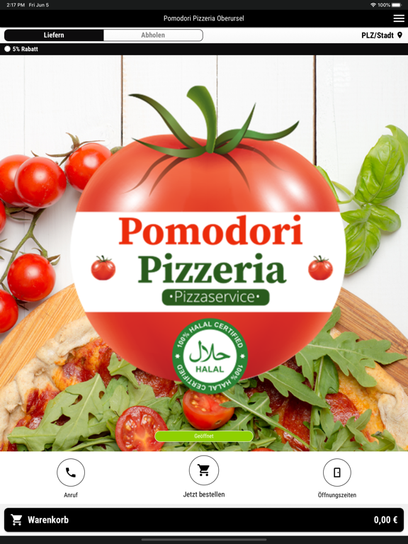 Screenshot #4 pour Pomodori Pizzeria Oberursel