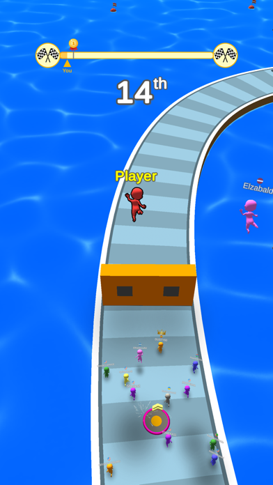 Bouncy Race 3D screenshot 1