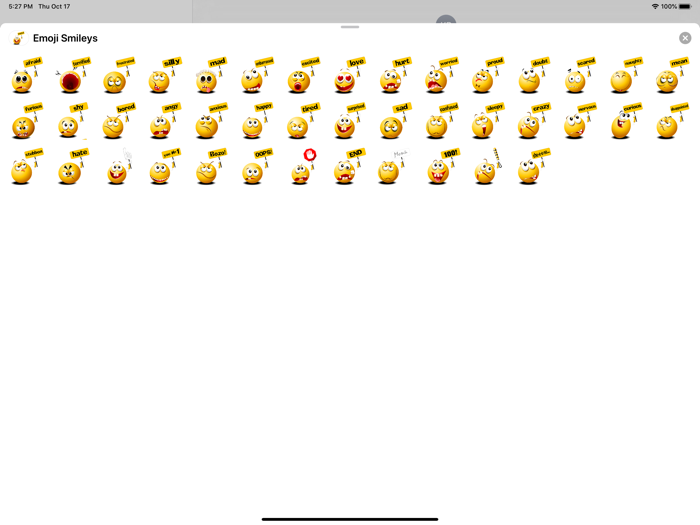 Emoji Smiley Signs Stickers
