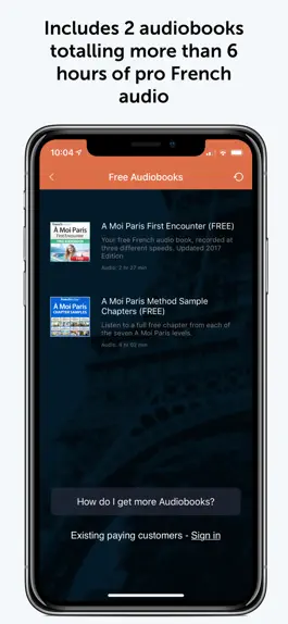 Game screenshot French Today Audiobook Player apk