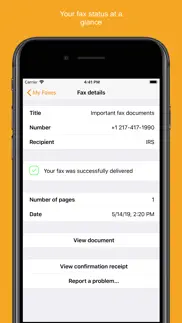 genius fax - faxing app iphone screenshot 4