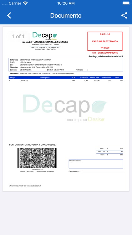 Facturacion.cl screenshot-4