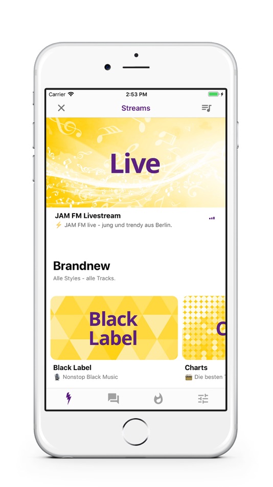 #2. JAM FM (iOS) 由: Digital Media Hub GmbH