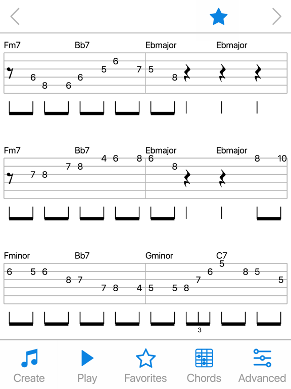 Screenshot #4 pour Jazz Solo Creator