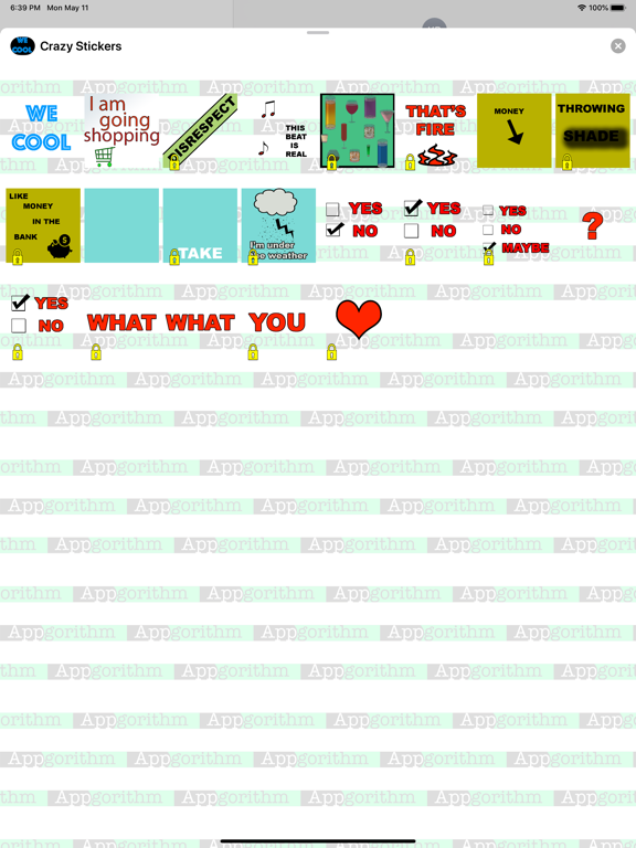 Screenshot #4 pour More Crazy Stickers