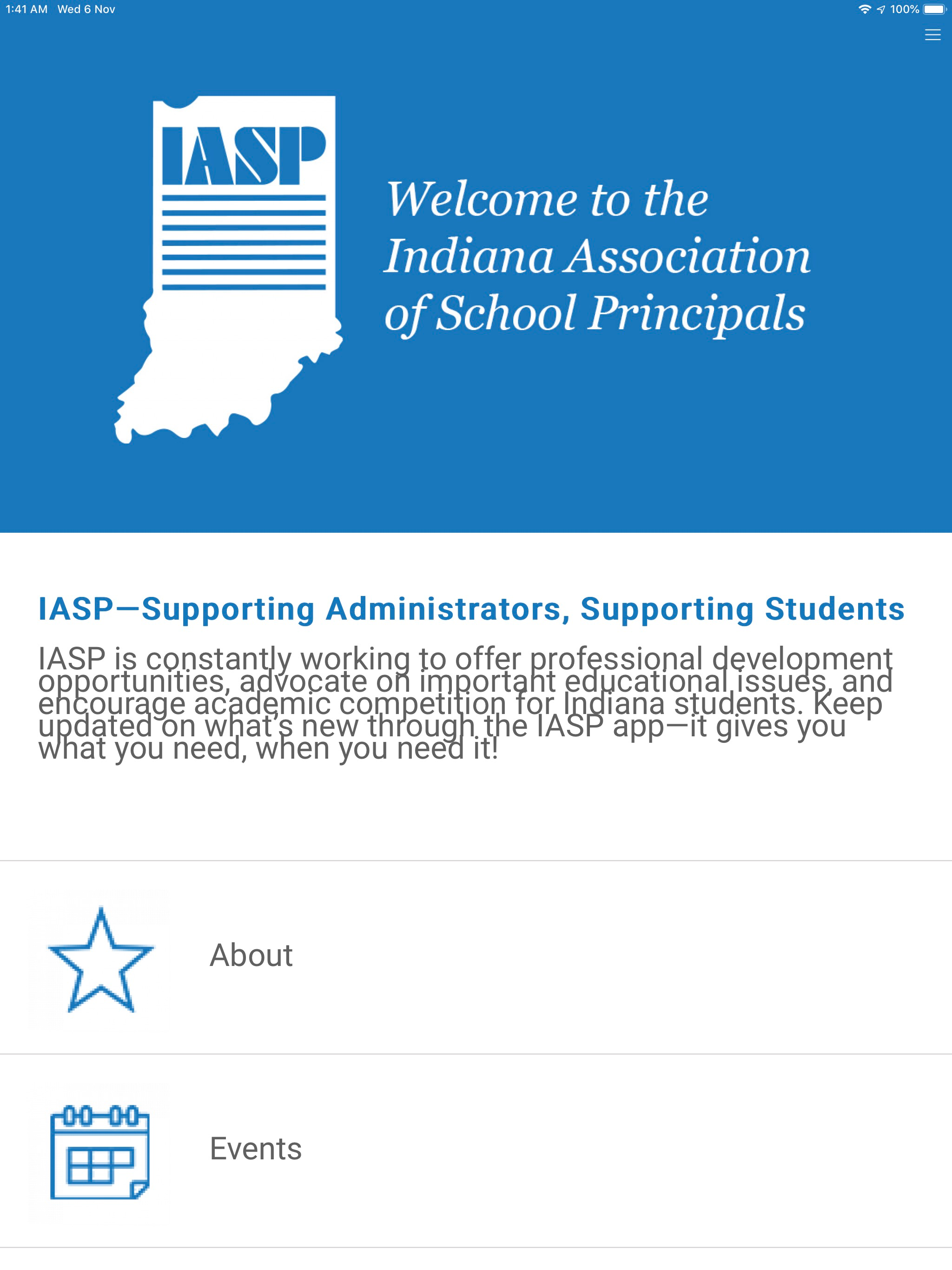 IASP Mobile App screenshot 4