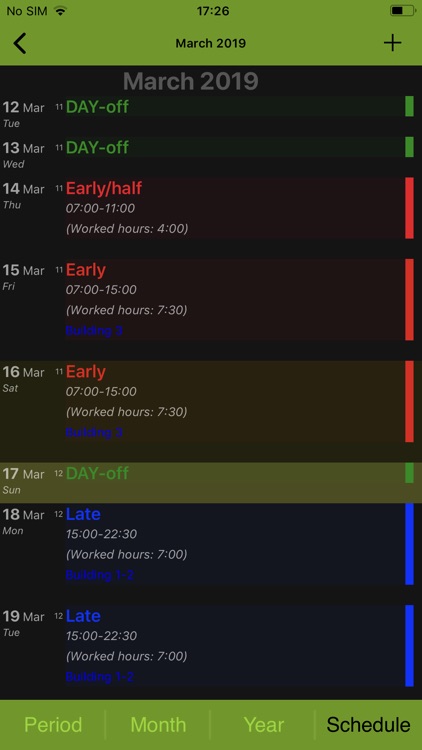 FlexR (Shift planner) screenshot-8
