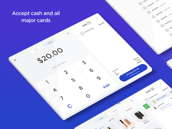 Yahoo Point of Sale iPad screenshot 1 - Shopping app