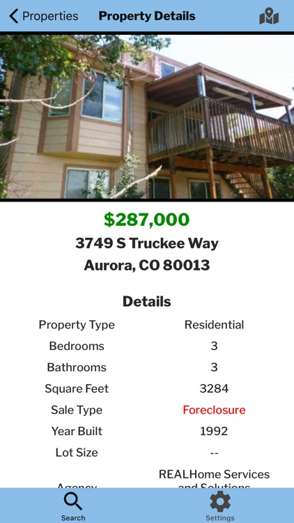USHUD Foreclosure Home Search