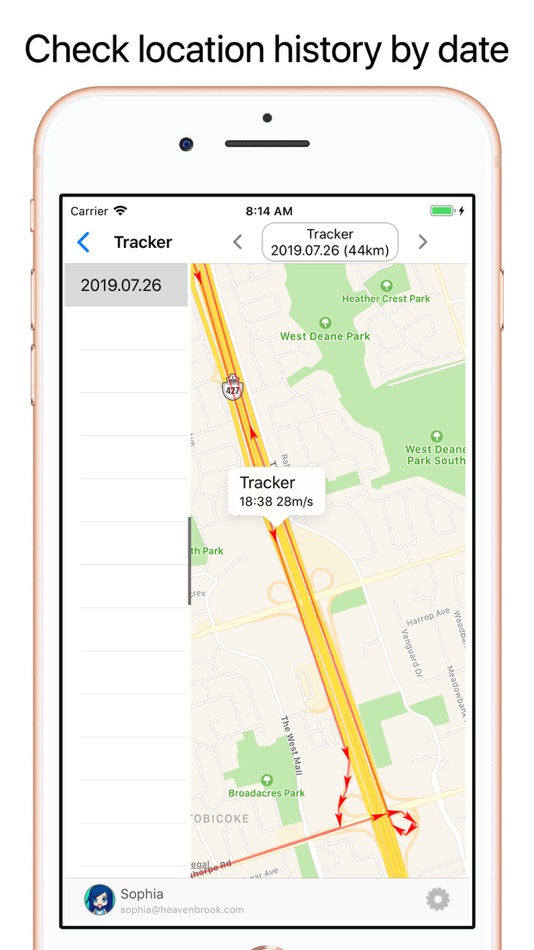 #6. GPS Track (iOS) 由: Shanmin Xu