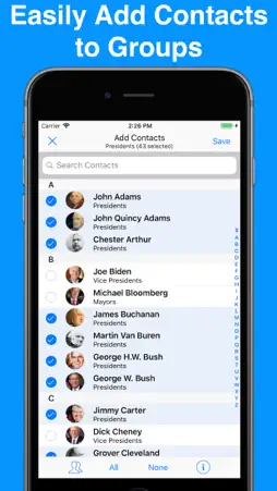 ABC Contacts screenshot 4