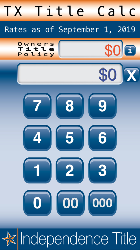 #2. Texas Title Calculator (iOS) 由: Itcoa, LLC
