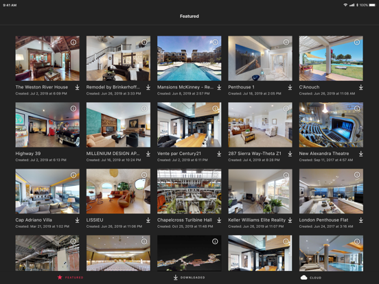 Screenshot #4 pour Matterport 3D Showcase