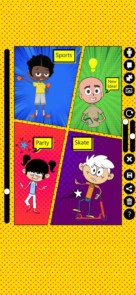 Comic Page Creator