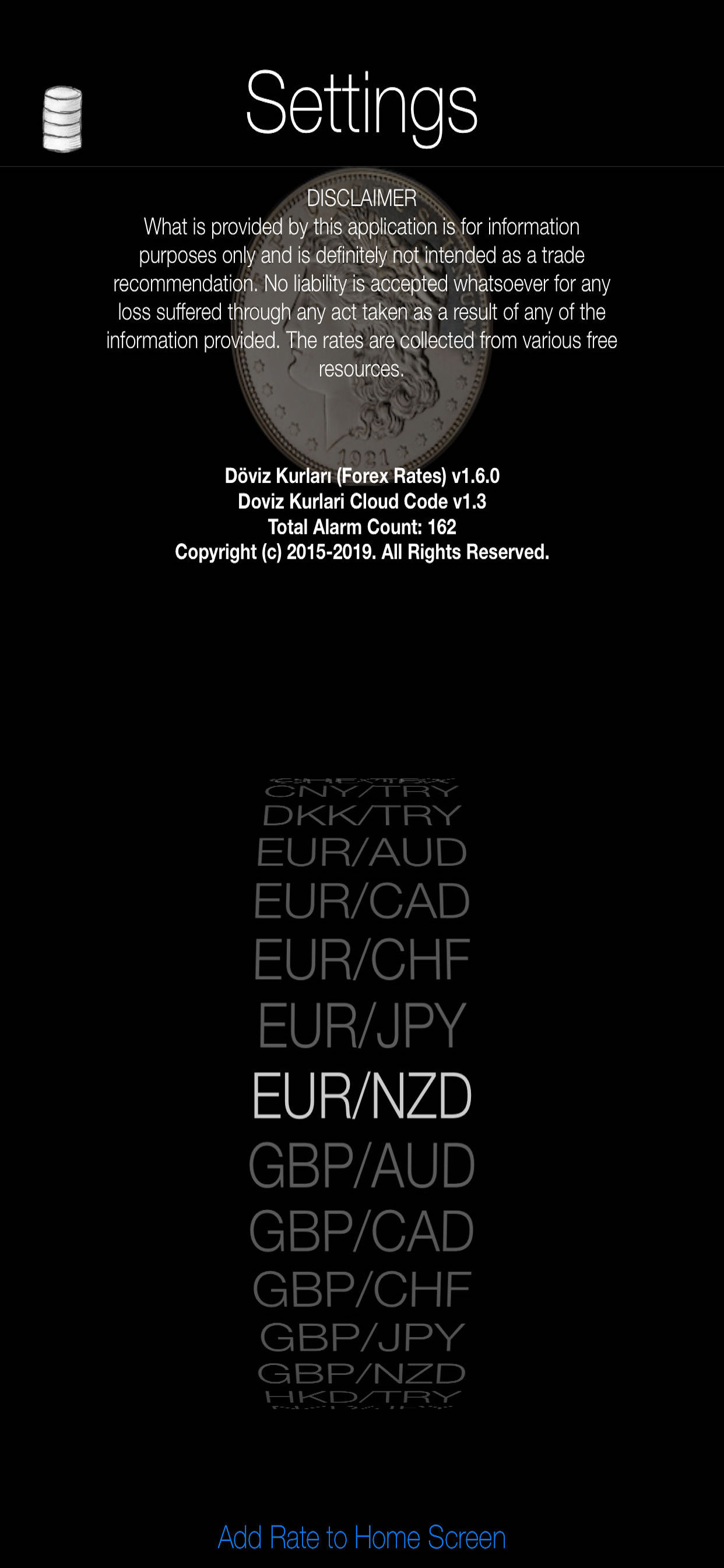 Forex Rates V1 screenshot 8