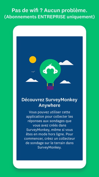 Screenshot #1 pour SurveyMonkey Anywhere