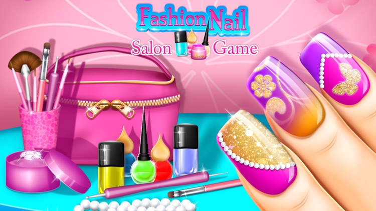 Fashion Nail Art Salon Game