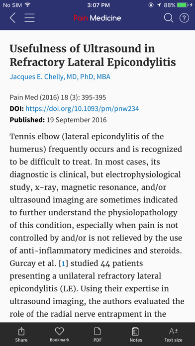Screenshot #3 pour Pain Medicine (Journal)