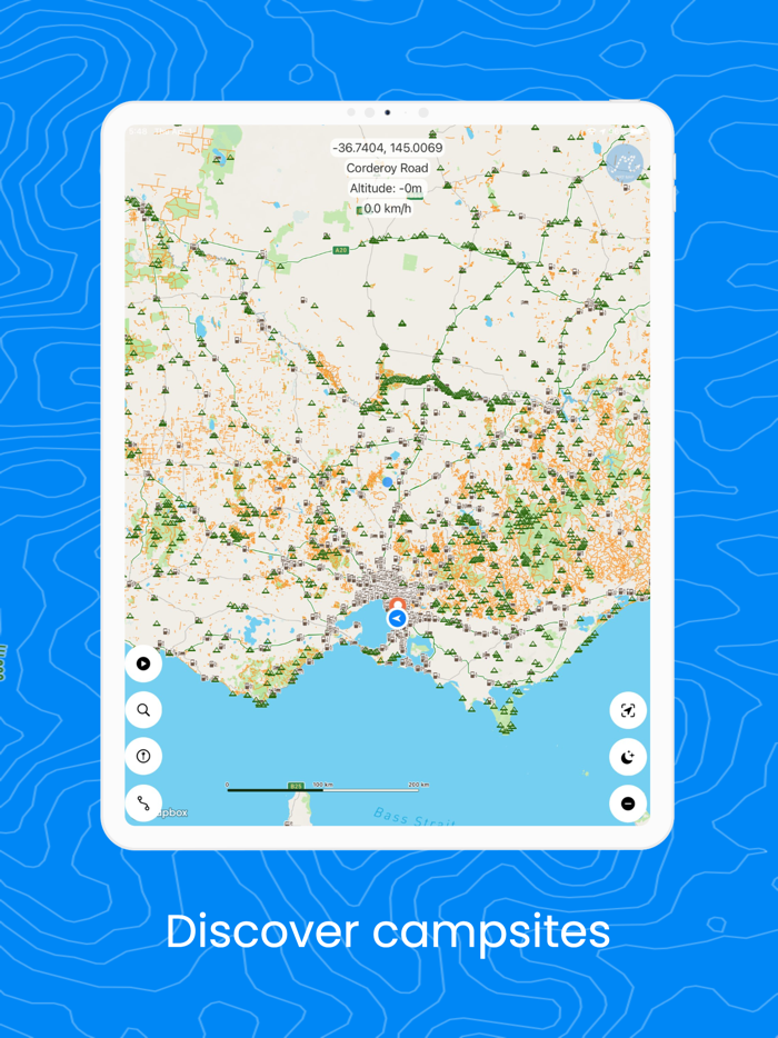 Dirt Map - Smart Outdoor Map