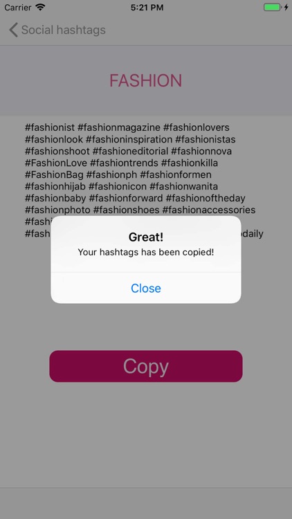 Social Hashtags screenshot-3