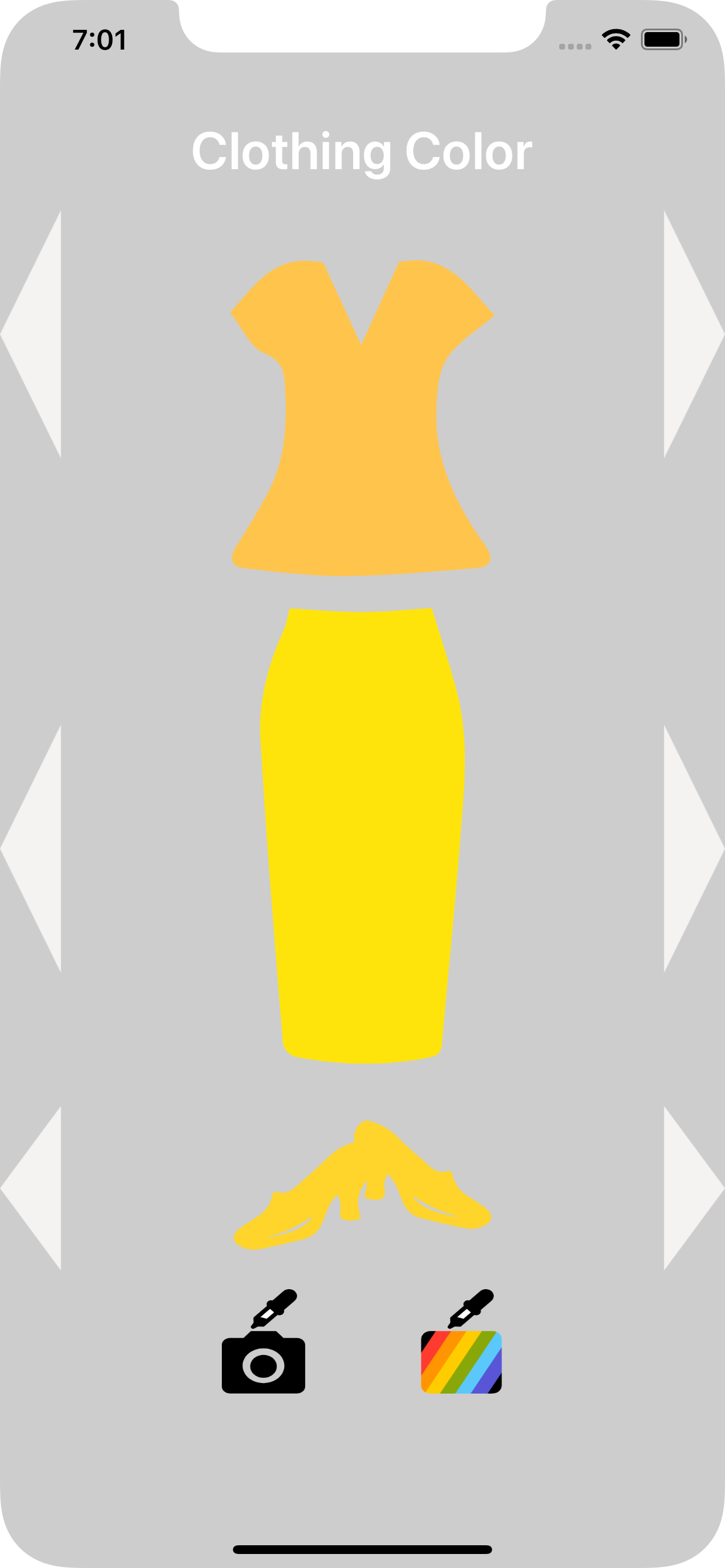 Clothing Color - Match colors