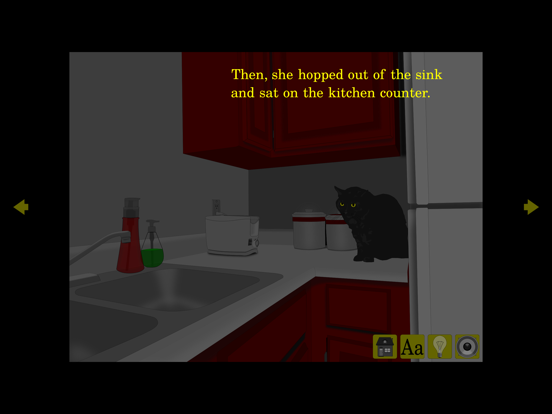 The Night Cat - Ad Supported iPad screenshot 4 - Book app