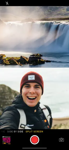 Game screenshot MultiCam+: Front & Back Camera apk