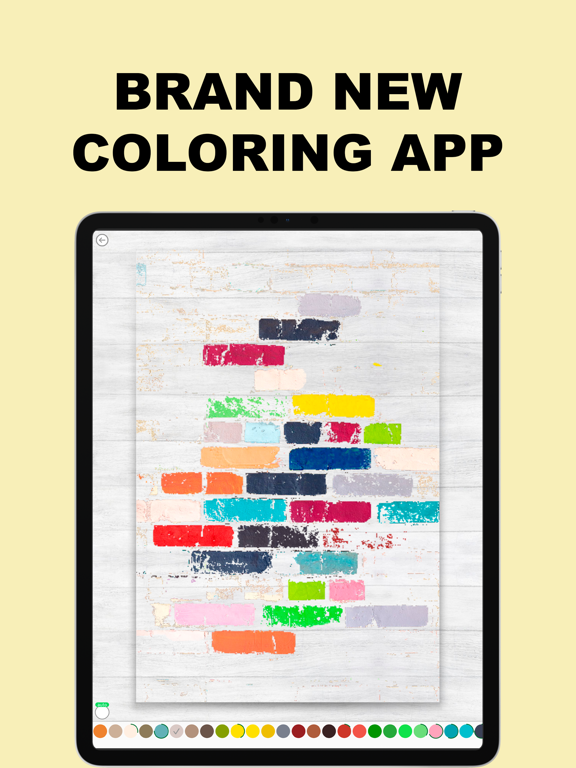 Finger Color iPad screenshot 1 - Games app