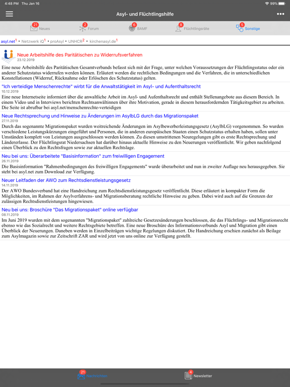Screenshot #5 pour Asylforum