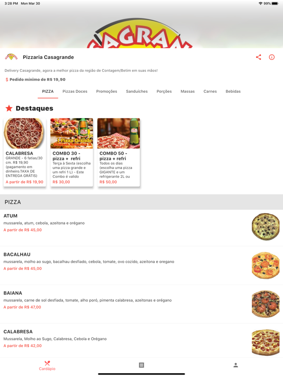 Screenshot #4 pour Pizza Casagrande