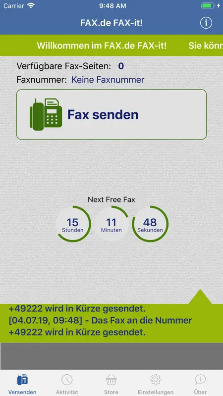 FAX.de FAX-it! screenshot 1 of 5