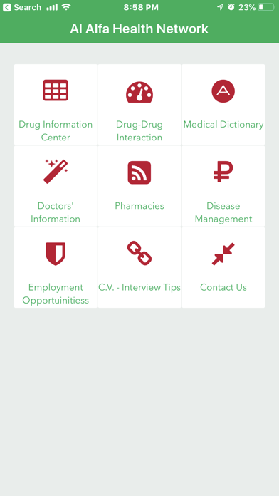 Screenshot #1 pour Al Alfa Health Network