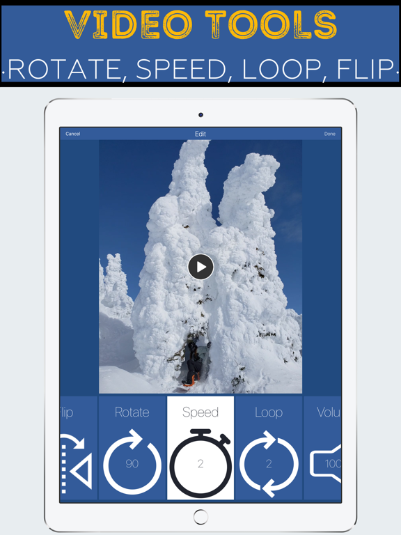 Clippy: Video Editor Edit Tool iPad screenshot 6 - Photo & Video app