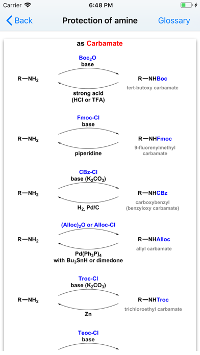 Organic Reactions Screenshot