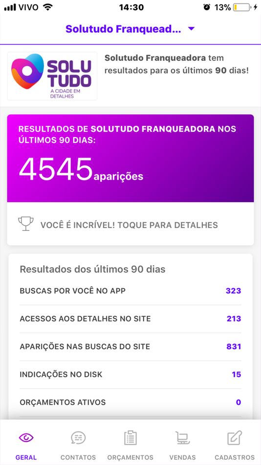 #2. Solutudo - Área do cliente (iOS) 由: Solutudo